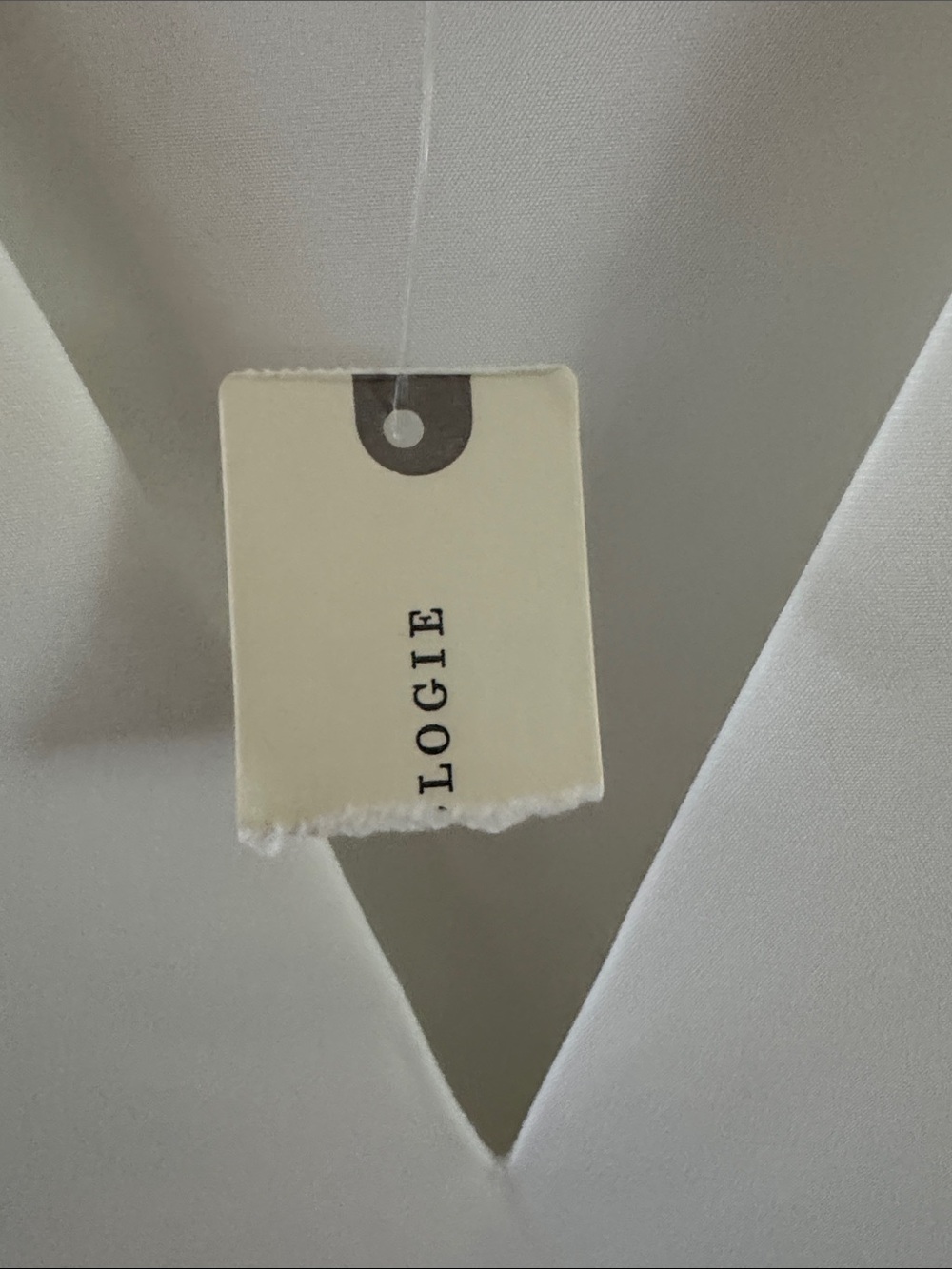 NWT Mare Mare Anthropologie The Veronica Cape Blouse White Sz M - Picture 3 of 7